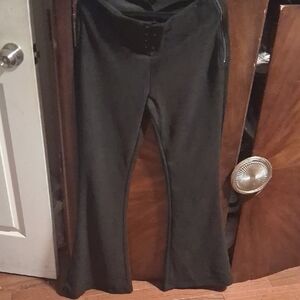 Black Boot Cut Flare Pants
